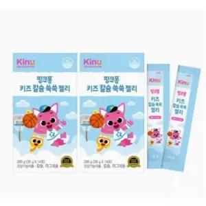 [롯데백화점]GNC [GNC]핑크퐁 키즈칼슘 쑥쑥젤리(20gx14포)X2개