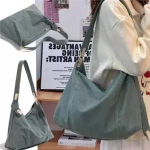 [라일리] Rly 빅사이즈 여성 데님 가방 데일리 여성 숄더백 빈