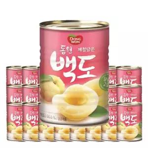 [동원] 백도 400g 24개[36002718]