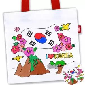 ( )미니에코백 만들기키트 드로잉가방 천가방꾸미기 캔버스가방 호국보훈 미니 백