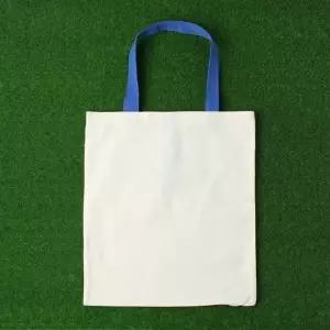 ( )패커블 커스텀 무지 에코백(35x40cm) (블루) 가방 천가방 패브릭가방