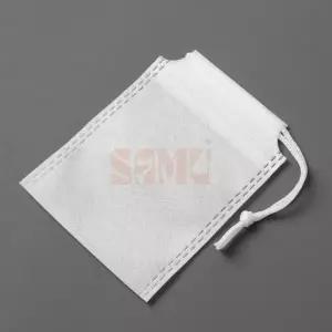 ( )한쪽 스트링 부직포 파우치 12x15cm 화이트 가방더스트백 부직포케이스