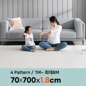 삼바텍 18T PVC 층간소음방지 롤매트 폭 70cm x 7m
