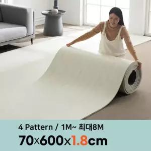 삼바텍 18T PVC 층간소음방지 롤매트 폭 70cm x 6m