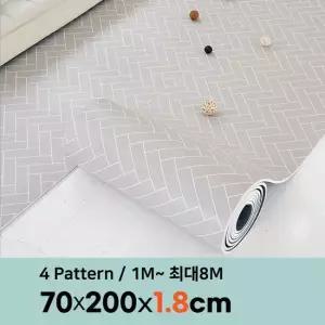 삼바텍 18T PVC 층간소음방지 롤매트 폭 70cm x 2m