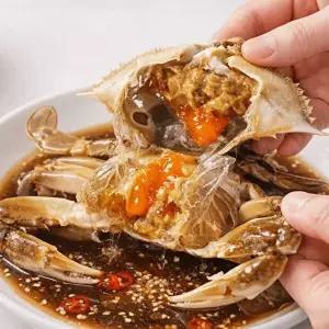 [산해직송]삼점 암꽃게장 2kg(6-8미)