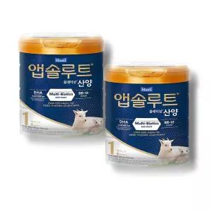 앱솔루트 산양 분유 1단계 750g, 2개