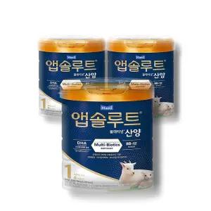 앱솔루트 산양 분유 1단계 750g, 3개
