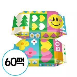 [롯데백화점]깨끗한나라 [깨끗한나라] 보솜이 펀앤플레이 라이트 아기물티슈 휴대형 (10매X60팩)