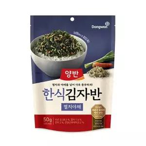 [동원]양반 김자반 멸치야채 50g 6봉[36002770]