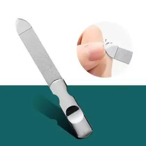 [하프클럽/]양면샌딩 스틸네일파일 손톱연마 매니큐어도구 92mm