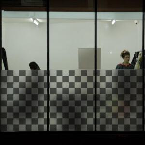 [GM데코] ps081-체크무늬패턴_글라스_글라스시트지