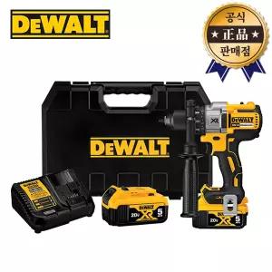 디월트 충전드릴 DCD991P2 5.0Ah 브러쉬리스 2베터리 18V 충전드라이버 전동드릴