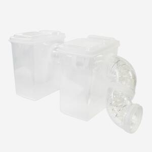 햄스터 디깅박스 은신처 더블M + 칩시 네스팅 베드20g