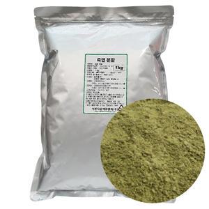 국산 죽엽분말 1kg 죽엽 가루 대잎분