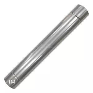 125mm 단관1M /두께0.5mm 스텐연통 화목난로 벽난로 연도 파이