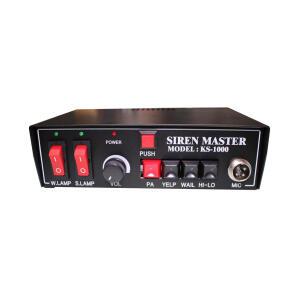 사이렌마스터 KS-1000 사이렌앰프 12V 24V 미성 삼미 유니트 혼스피커