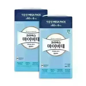 크리넥스 마이비데 캡형 60매 x 12팩