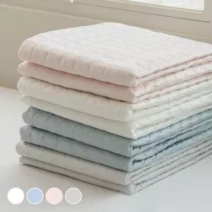 아이스터치 자연 냉감 인견 침대패드 Q 4color