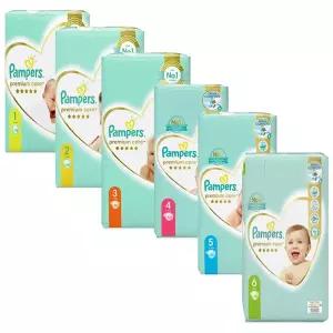 [팸퍼스]유럽산 팸퍼스 프리미엄케어 기저귀 밴드 1 2 3 4 5 6 pampers 바우처