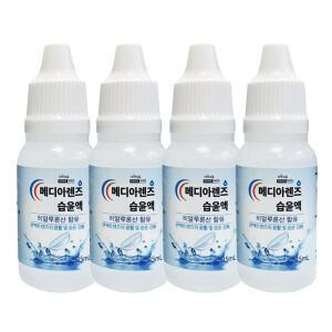 메디아렌즈 습윤액 15ml X 4개