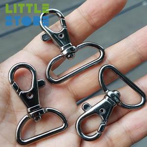 리틀스토어 흑니켈 고리 20mm 25mm 30mm 금속 회전 가방 부자재 가방연결 웨빙끈
