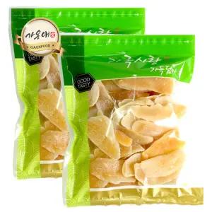 [가온애] 건망고 300g x2팩 / 건망고 슬라이스 건조망고 말린망고 태국망고 건과 건과류 열대과일 열대견과