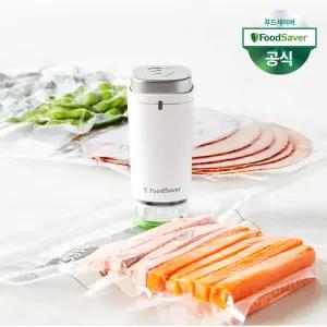 푸드세이버 휴대용 무선 핸디 진공포장기 화이트 FS1188-071