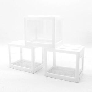 아쿠아테라 미니 블럭어항 마리모&베타탱크 화이트 3개