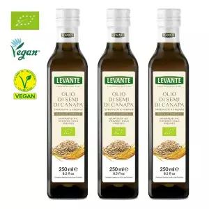 르반테 유기농 대마종자유 냉압착 250ml 햄프씨드오일 직수입 3병
