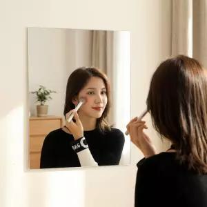 월데코 벽에 붙이는 아크릴 거울 사각 원형 안전거울 벽거울 붙이는거울 인테리어거울 욕실거울 벽부착거울