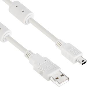 USB2.0 AM-Mini 5핀 케이블 3m (노이즈필터) 넷매이트NMC-UM230