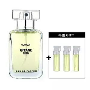 일랑21 [플로랄 우디 화이트 플로랄의 우아한향 명품 니치 오드퍼퓸 향수 32ml 바이알 1ML병 3개 추가]