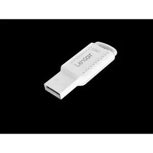 Q USB 메모리 JumpDrive V400 128GB 화이트 Lexar