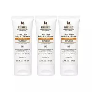 키엘 울트라 라이트 데일리 UV 디펜스 썬스크린 60ml(SPF50) 3개