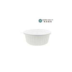 탕용기 소 감자탕포장 225파이 200개 일회용 포장용 배달용기