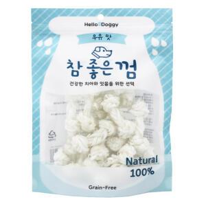참좋은껌 우유껌18p 강아지 치석제거껌