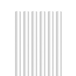 7mm 25cm 일자빨대 개별포장 투명 1봉 500개