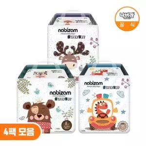 나비잠 슈퍼드라이 팬티형 기저귀 4팩 모음