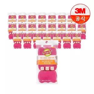 [3M]제로스크래치 스폰지수세미 2+1입 1BOX(24개)