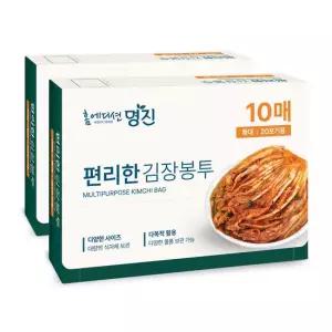 명진 편리한 김장봉투 10매x2개 특대(XL) 약 20포기
