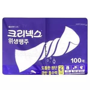 크리넥스 위생 행주 100매