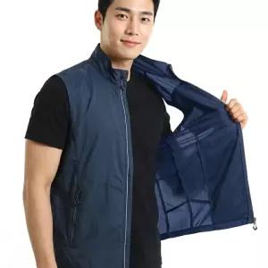 아센티 남성 윙 등산 조끼 작업복 바람막이 경량 망사 단체복 363
