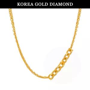 [한국금다이아몬드] 순금 목걸이 24k 금 여자 고방 체인 7.5g