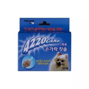 더독 손가락 칫솔 (1회용)