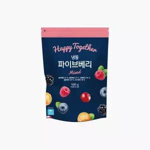냉동 파이브베리 500g 봉