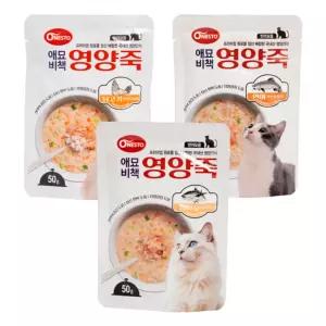 펫퍼스 애묘비책 영양죽 고양이주식 파우치 수분보충 회복 고양이죽