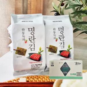 하동녹차명란김 72봉(알뜰형)