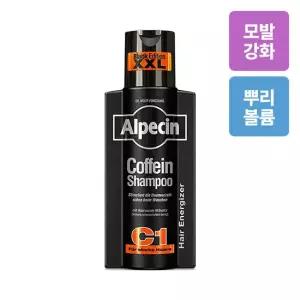 알페신 카페인 샴푸 C1 블랙 에디션 375ml (모발 및 두피 강화)