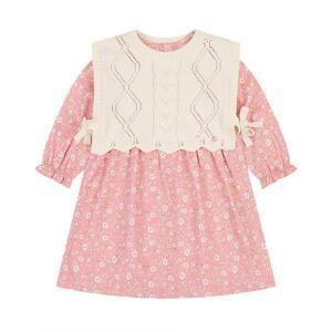 아가방 TC01 가을 마리플라워원피스(조끼)(PINK)_  01S534053
